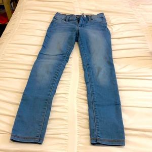 girls size 12 light blue jeggings from old navy